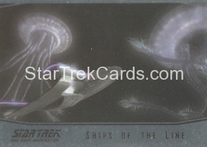 Star Trek The Next Generation Portfolio Prints Series One Trading Card SL11
