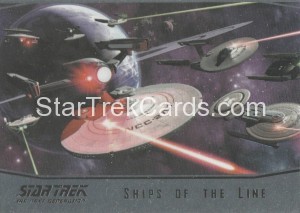 Star Trek The Next Generation Portfolio Prints Series One Trading Card SL5