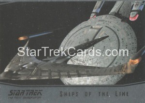 Star Trek The Next Generation Portfolio Prints Series One Trading Card SL7