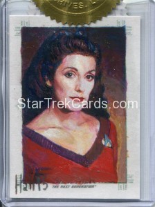 Star Trek The Next Generation Portfolio Prints Series One Trading Card Sketch Charles Hall