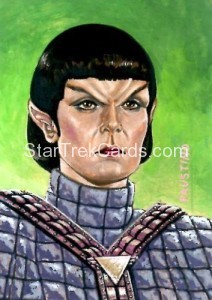 Star Trek The Next Generation Portfolio Prints Series One Trading Card Sketch Norman Jim Faustino Alternate