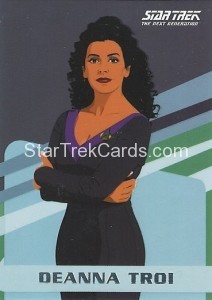 Star Trek The Next Generation Portfolio Prints Series One Trading Card U1