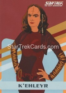Star Trek The Next Generation Portfolio Prints Series One Trading Card U13