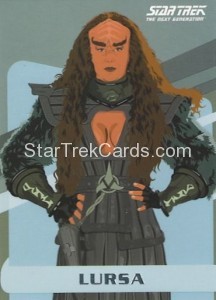 Star Trek The Next Generation Portfolio Prints Series One Trading Card U15