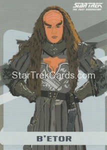 Star Trek The Next Generation Portfolio Prints Series One Trading Card U17