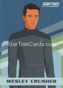 Star Trek The Next Generation Portfolio Prints Series One Trading Card U3