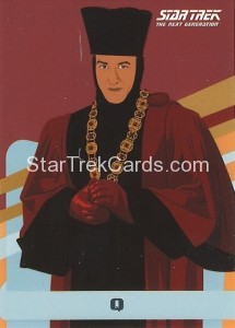 Star Trek The Next Generation Portfolio Prints Series One Trading Card U5