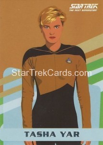 Star Trek The Next Generation Portfolio Prints Series One Trading Card U7