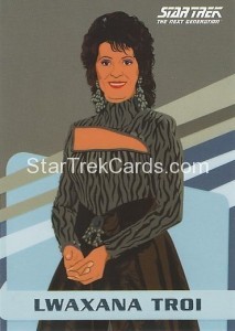 Star Trek The Next Generation Portfolio Prints Series One Trading Card U9
