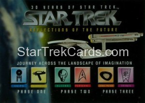 1996 MBNA 30 Years of Star Trek Trading Card