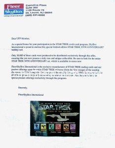 1996 MBNA 30 Years of Star Trek Trading Card Alternate