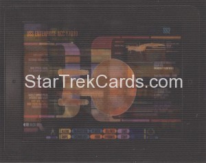 2011 SDCC Lenticular CBS Trek Pad App Card