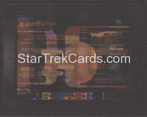 2011 SDCC Lenticular CBS Trek Pad App Card
