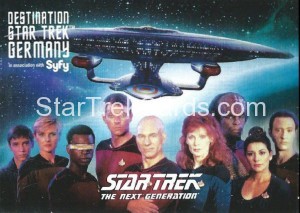 2014 Star Trek Destination Germany Trading Card TNG Crew