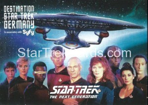 2014 Star Trek Destination Germany Trading Card TNG Crew