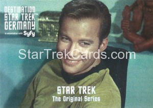 2014 Star Trek Destination Germany Trading Card TOS Captain Kirk