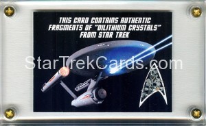 2015 Vault Collectibles Dilithium Crystals Front