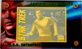 Kirk Spock Gold Cards Trading Card Captain James T Kirk