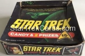 Star Trek Phoenix Candy Trading Card Box