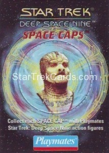 Star Trek DS9 Playmates Action Figure Space Caps Trading Card 10