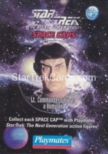 Star Trek The Next Generation Playmates Action Figure Space Caps 25