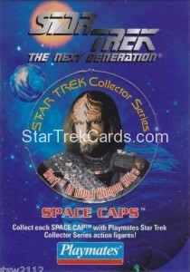 Federation Edition Playmates Action Figure Space Caps Card 11