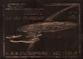 Star Trek 23 Karat Gold Cards USS Enterprise NCC 1701 D
