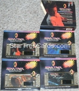 Star Trek The Motion Picture Film Cell Cards Box A Alternate