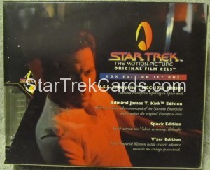 Star Trek The Motion Picture Film Cell Cards Box B Front
