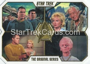 Star Trek The Original Series 50th Anniversary Trading Card 1