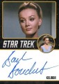 Star Trek The Original Series 50th Anniversary Trading Card Black Border Autograph Barbara Bouchet
