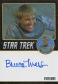 Star Trek The Original Series 50th Anniversary Trading Card Black Border Autograph Bruce Mars