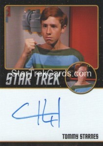 Star Trek The Original Series 50th Anniversary Trading Card Black Border Autograph Craig Huxley