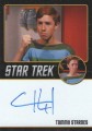 Star Trek The Original Series 50th Anniversary Trading Card Black Border Autograph Craig Huxley