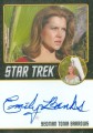 Star Trek The Original Series 50th Anniversary Trading Card Black Border Autograph Emily Banks