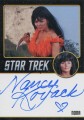 Star Trek The Original Series 50th Anniversary Trading Card Black Border Autograph Nancy Kovack