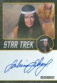 Star Trek The Original Series 50th Anniversary Trading Card Black Border Autograph Sabrina Scharf