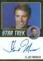 Star Trek The Original Series 50th Anniversary Trading Card Black Border Autograph Stewart Moss