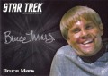 Star Trek The Original Series 50th Anniversary Trading Card Silver Autograph Bruce Mars