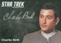 Star Trek The Original Series 50th Anniversary Trading Card Silver Autograph Charlie Brill