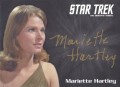 Star Trek The Original Series 50th Anniversary Trading Card Silver Autograph Mariette Hartley Gold Ink 1