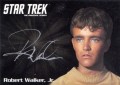 Star Trek The Original Series 50th Anniversary Trading Card Silver Autograph Robert Walker Jr