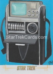 Star Trek The Original Series 50th Anniversary Trading Card Sketch Jeff Mallinson Alternate