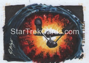 Star Trek The Original Series 50th Anniversary Trading Card Sketch Jennifer Allyn Alternate