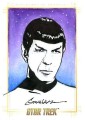Star Trek The Original Series 50th Anniversary Trading Card Sketch Kevin Graham