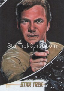 Star Trek The Original Series 50th Anniversary Trading Card Sketch Michael James