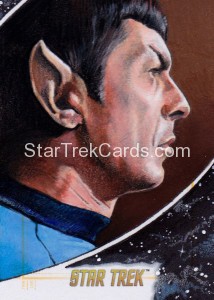 Star Trek The Original Series 50th Anniversary Trading Card Sketch Michael James Alternate