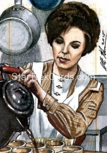 Star Trek The Original Series 50th Anniversary Trading Card Sketch Scott Houseman