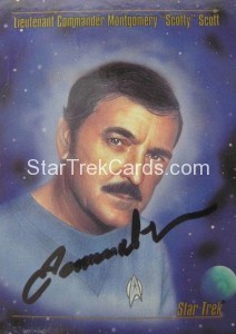 Aftermarket Autographed Card James Doohan 2