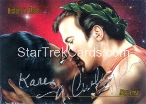 Aftermarket Autographed Card Nichelle Nichols